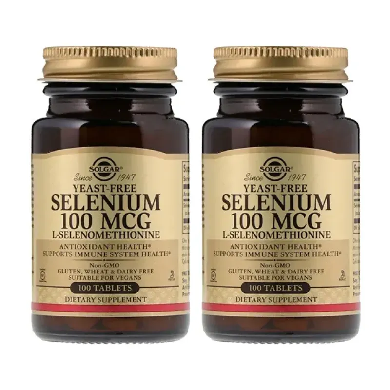 Solgar Selenio 100 mcg Duplo, 2 x 100 Comprimidos. | Farmacia Barata