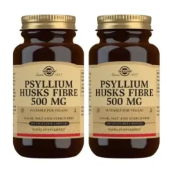 Solgar Psillium Duplo, 2 x 200 Vegicaps.