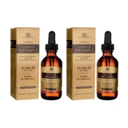 Solgar Vit E Líquida Duplo, 2 x 59,2 ml.