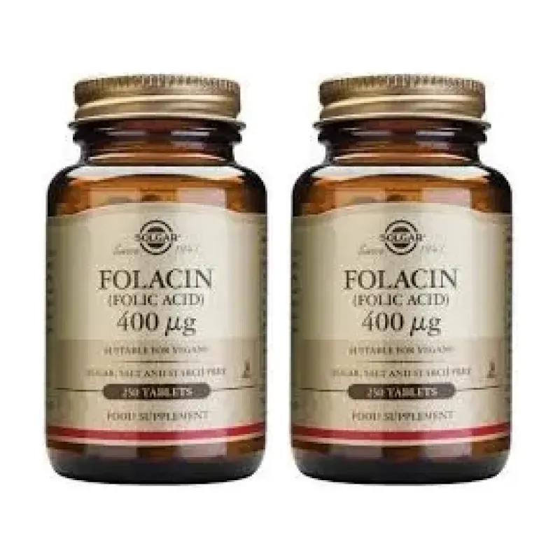 Solgar Folacin (acido folico) Duplo, 2 x 250 comprimidos. | Farmacia Barata Solgar Folacin (acido folico) Duplo, 2 x 250 comprimidos. | Farmacia Barata