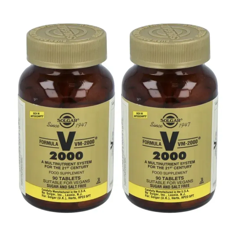 Solgar VM-2000 Duplo, 2 x 90 Comprimidos | Farmacia Barata