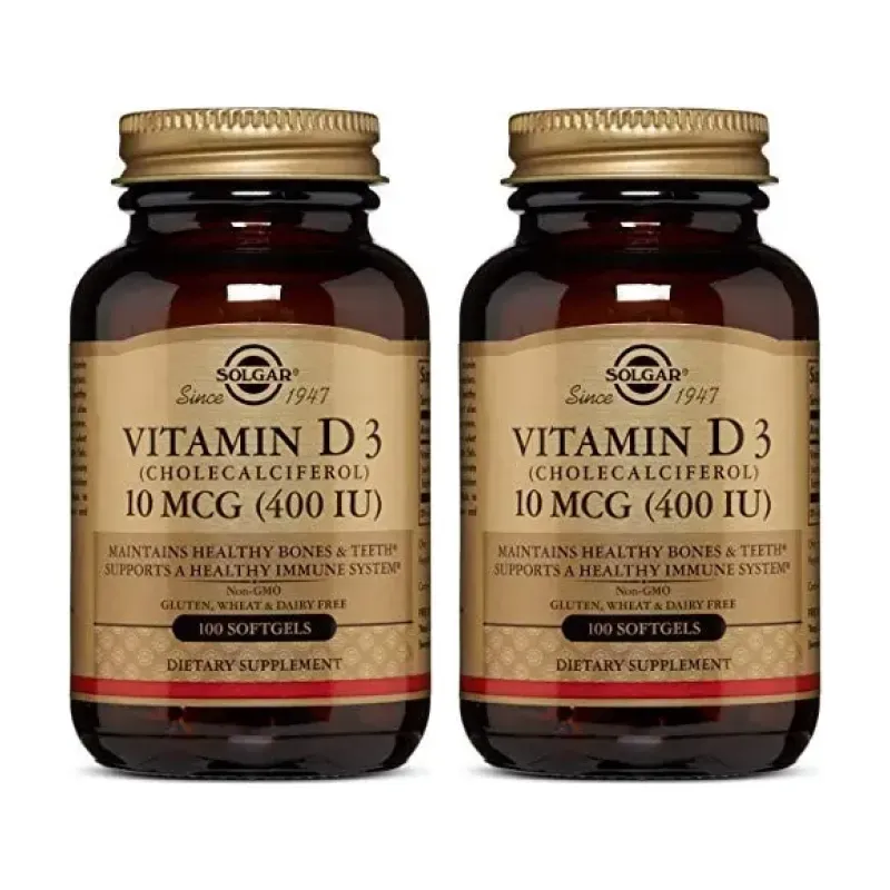 Solgar Vit D3 400 UI 10 mcg Duplo, 2 x 100 Perlas. | Farmacia Barata Solgar Vit D3 400 UI 10 mcg Duplo, 2 x 100 Perlas. | Farmacia Barata