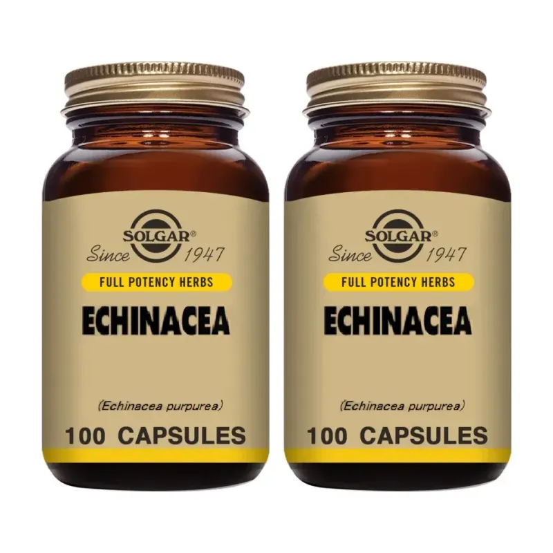 Solgar SPF Equinácea Duplo, 2 x 60 Cápsulas Vegetales. | Farmacia Barata Solgar SPF Equinácea Duplo, 2 x 60 Cápsulas Vegetales. | Farmacia Barata