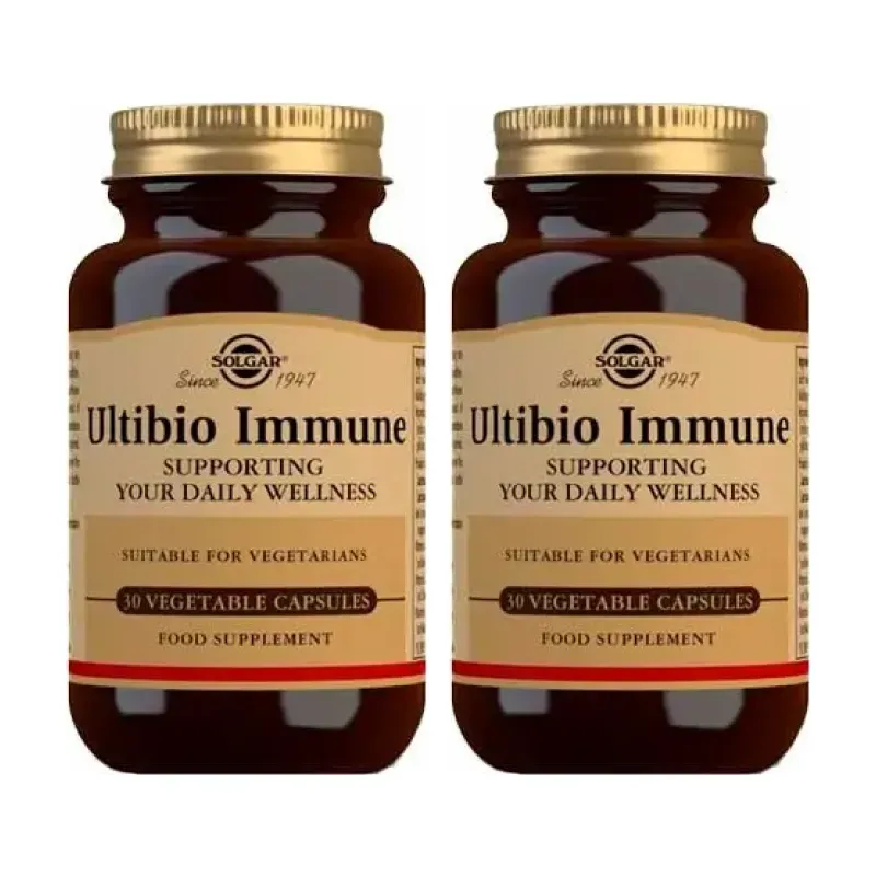 Solgar Ultibio Inmune Duplo, 2 x 30 Cápsulas. | Farmacia Barata Solgar Ultibio Inmune Duplo, 2 x 30 Cápsulas. | Farmacia Barata
