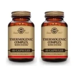 Solgar Thermogenic Complex Duplo, 2 x 60 Caps Vegetales.