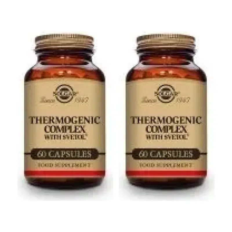 Solgar Thermogenic Complex Duplo, 2 x 60 Caps Vegetales. | Farmacia Barata