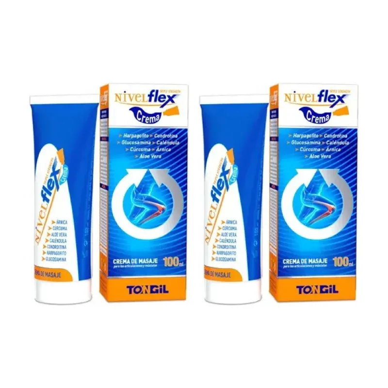 Tongil Nivelflex Crema Duplo, 2 x 100ml. | Farmacia Barata Tongil Nivelflex Crema Duplo, 2 x 100ml. | Farmacia Barata