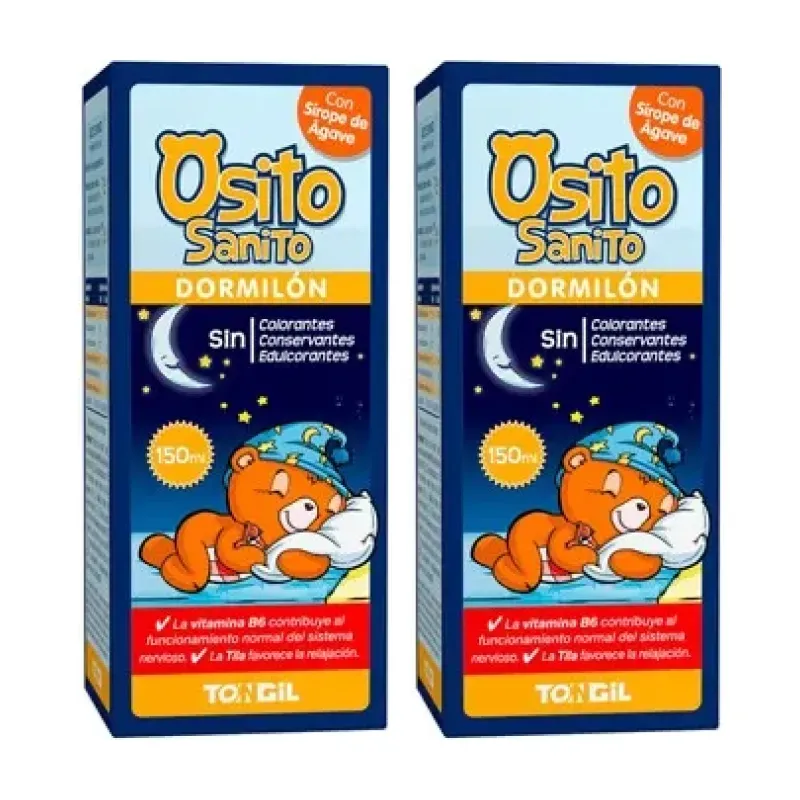 Tongil Osito Sanito Dormilón Duplo, 2 x 150 ml | Farmacia Barata Tongil Osito Sanito Dormilón Duplo, 2 x 150 ml | Farmacia Barata