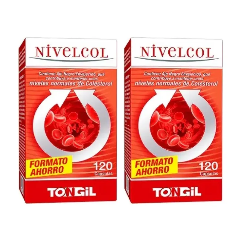 Tongil Nivelcol Duplo, 2 x 120 cápsulas | Farmacia Barata
