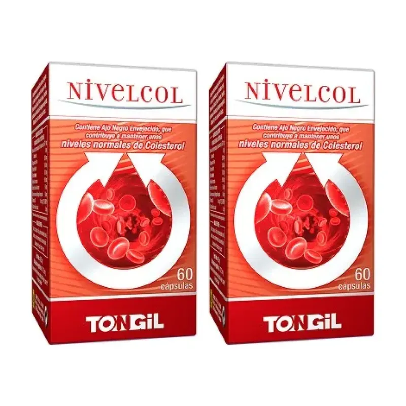 Tongil Nivelcol Duplo, 2 x 60 cápsulas | Farmacia Barata
