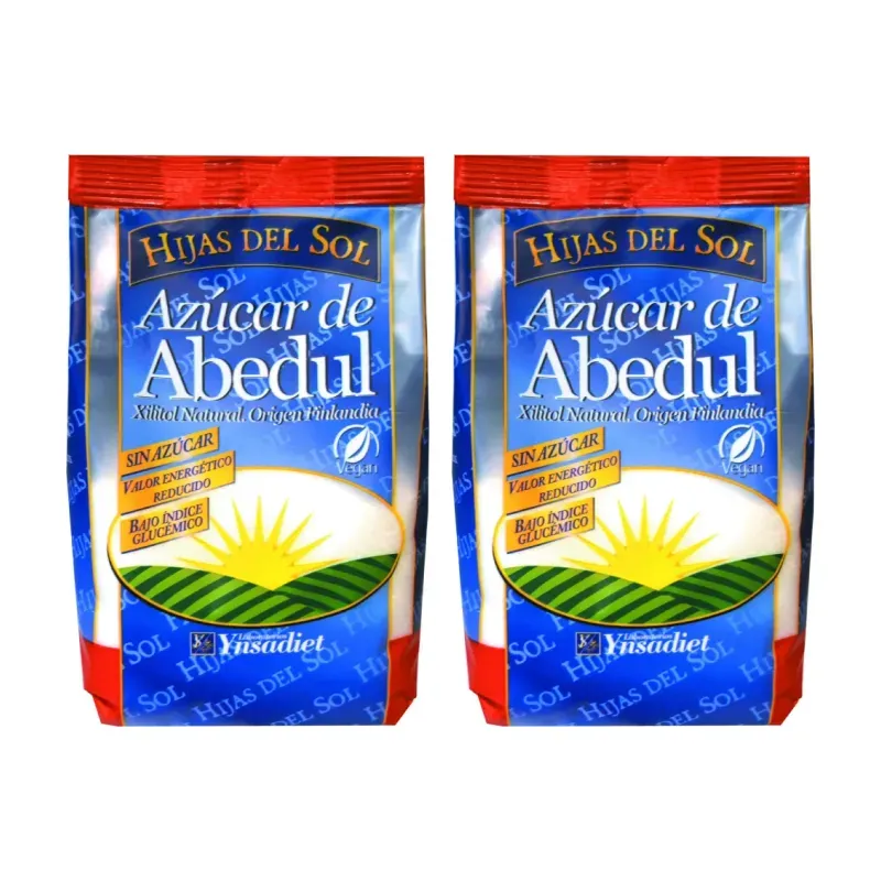 Ynsadiet Azúcar de Abedul Duplo, 2 x 500 ml | Farmacia Barata