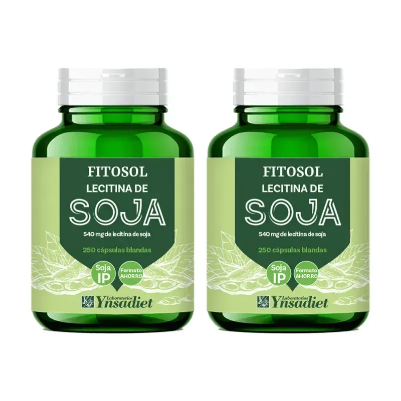 Ynsadiet Lecitina, 500mg Duplo, 2 x 250 perlas. | Farmacia Barata Ynsadiet Lecitina, 500mg Duplo, 2 x 250 perlas. | Farmacia Barata