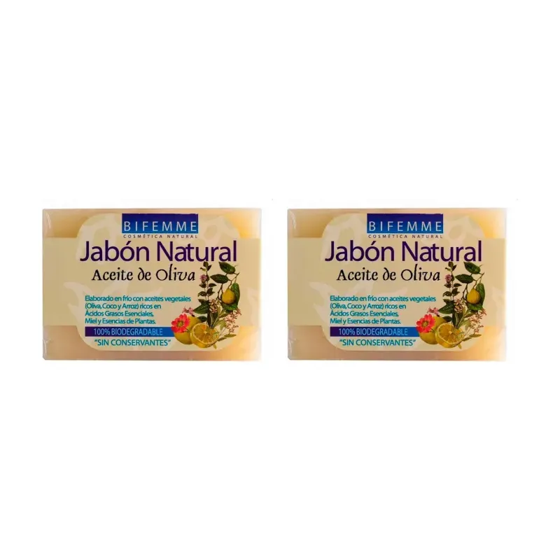 Ynsadiet Jabón Aceite de Oliva Duplo, 2 x 100g | Farmacia Barata