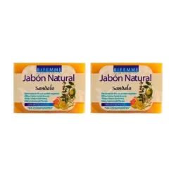 Ynsadiet Jabón Sándalo Duplo, 2 x 100 gr