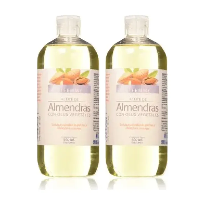 Ynsadiet Aceite de Almendra Dulce Duplo, 2 x 500ml. | Farmacia Barata Ynsadiet Aceite de Almendra Dulce Duplo, 2 x 500ml. | Farmacia Barata