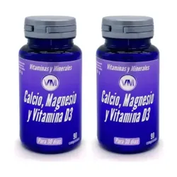 Ynsadiet Calcio Magnesio Vit. D3 Duplo, 2 x 90 comprimidos