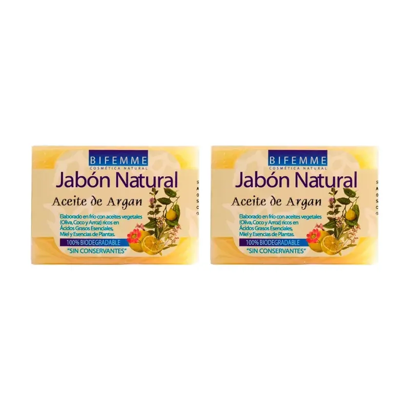 Ynsadiet Jabón de Argán Duplo, 2 x 100g. | Farmacia Barata
