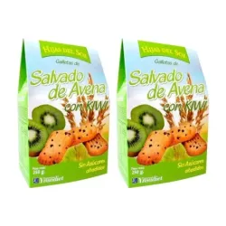 Ynsadiet Galletas Salv. Avena Kiwi Duplo, 2 x 250g