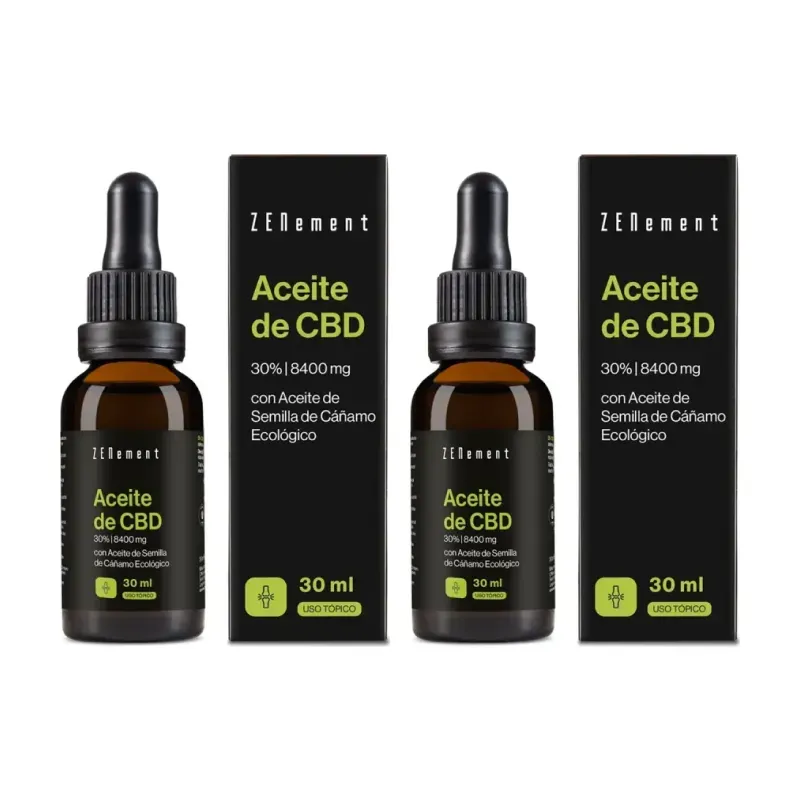 Zenement Aceite de Cáñamo 30% Duplo, 2 x 30 ml | Farmacia Barata Zenement Aceite de Cáñamo 30% Duplo, 2 x 30 ml | Farmacia Barata