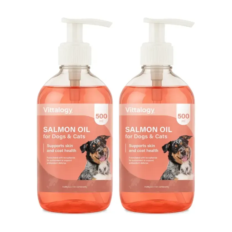Vittalogy Salmon Oil Duplo, 2 x 500 ml | Farmacia Barata
