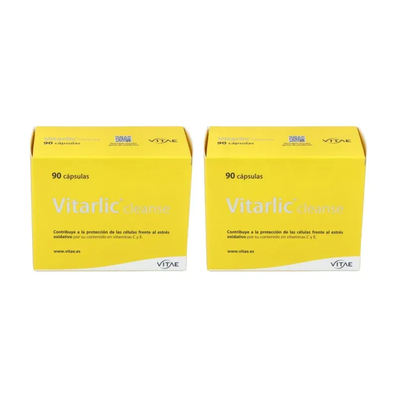 Vitae Vitarlic Cleanse Duplo, 2 x 90 cápsulas | Farmacia Barata Vitae Vitarlic Cleanse Duplo, 2 x 90 cápsulas | Farmacia Barata