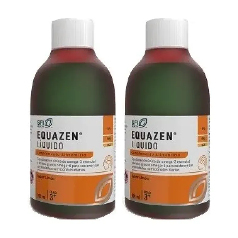 Vitae Equazen Omega-3 y 6 Liquid Duplo, 2 x 200 ml | Farmacia Barata Vitae Equazen Omega-3 y 6 Liquid Duplo, 2 x 200 ml | Farmacia Barata