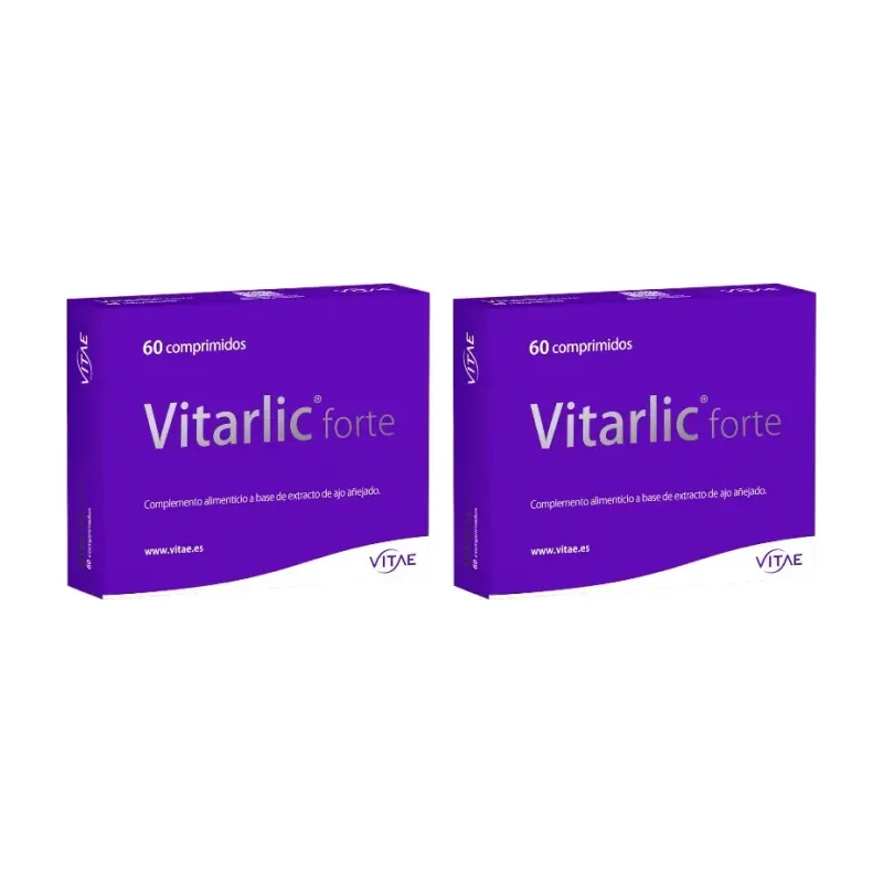 Vitae Vitarlic Forte Duplo, 2 x 60 comprimidos | Farmacia Barata