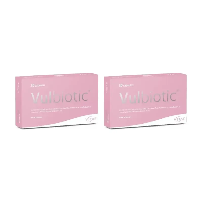 Vitae Vulbiotic Duplo, 2 x 30 cápsulas | Farmacia Barata