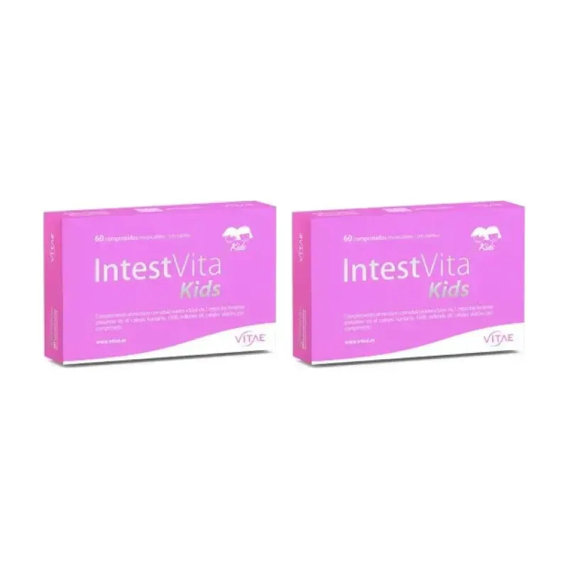 Vitae IntestVita Kids Duplo, 2 x 60 comprimidos | Farmacia Barata