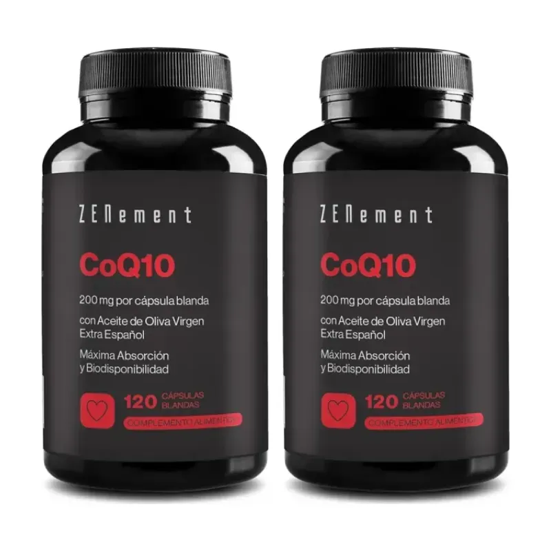 Zenement CoQ10 Duplo, 2 x 120 cápsulas blandas | Farmacia Barata