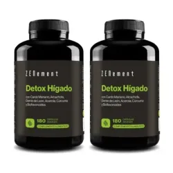 Zenement Detox Hígado Duplo, 2 x 180 cápsulas veganas