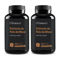 Zenement Extracto de Raíz de Maca Duplo, 2 x 120 cápsulas veganas