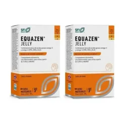 Vitae Equazen Omega-3 y 6 Jelly Duplo, 2 x 30 cápsulas