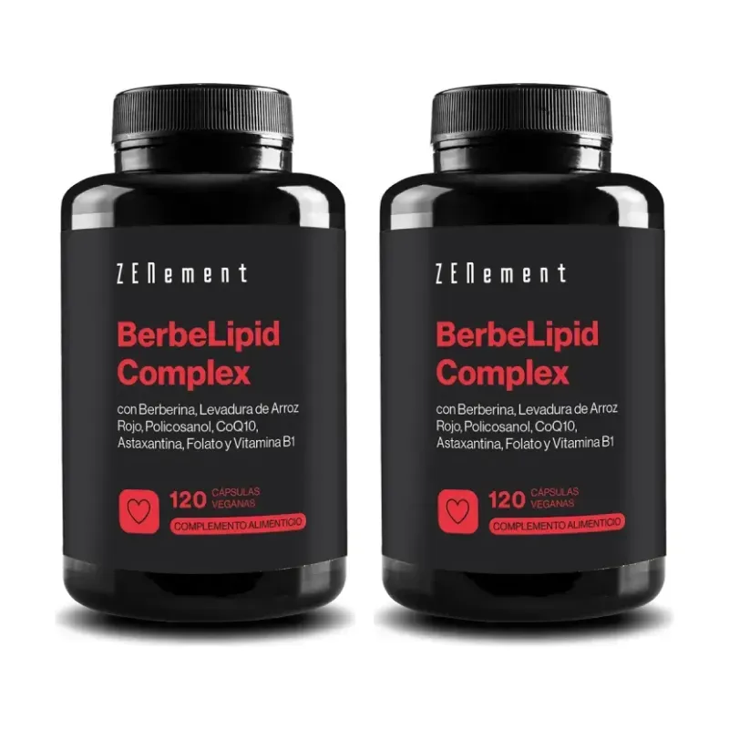Zenement BerbeLipid Complex Duplo, 2 x 120 cápsulas veganas | Farmacia Barata Zenement BerbeLipid Complex Duplo, 2 x 120 cápsulas veganas | Farmacia Barata