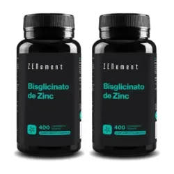 Zenement Bisglicinato de Zinc Duplo, 2 x 400 comprimidos veganos