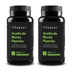 Zenement Aceite de Menta Piperita Duplo, 2 x 120 cápsulas blandas