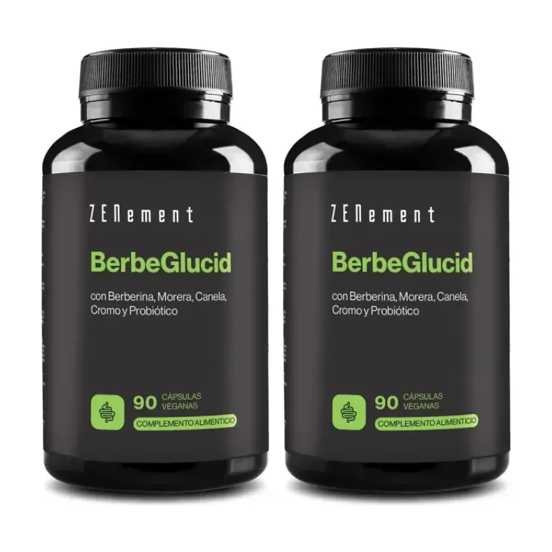 Zenement BerbeGlucid Duplo, 2 x 90 cápsulas veganas | Farmacia Barata Zenement BerbeGlucid Duplo, 2 x 90 cápsulas veganas | Farmacia Barata