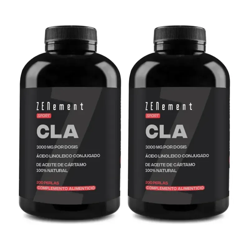 Zenement CLA 3000 mg Duplo, 2 x 200 cápsulas blandas | Farmacia Barata
