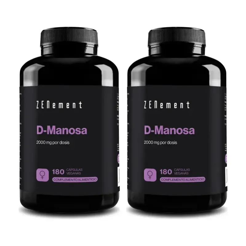 Zenement D-Manosa Cistitis Duplo, 2 x 180 cápsulas veganas | Farmacia Barata Zenement D-Manosa Cistitis Duplo, 2 x 180 cápsulas veganas | Farmacia Barata