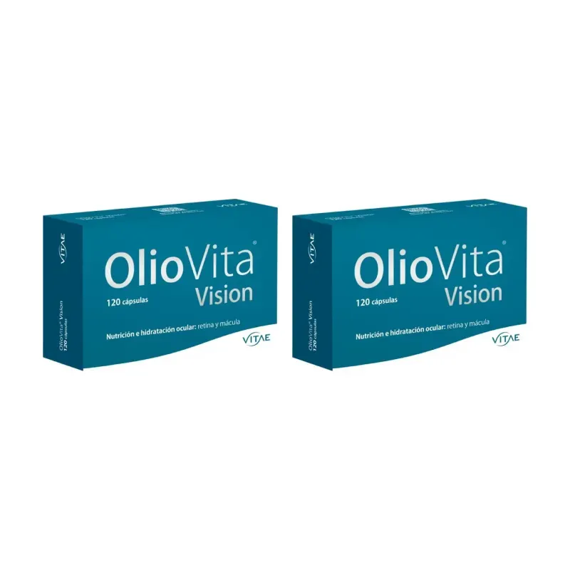 Vitae Oliovita Vision Duplo, 2 x 120 cápsulas | Farmacia Barata