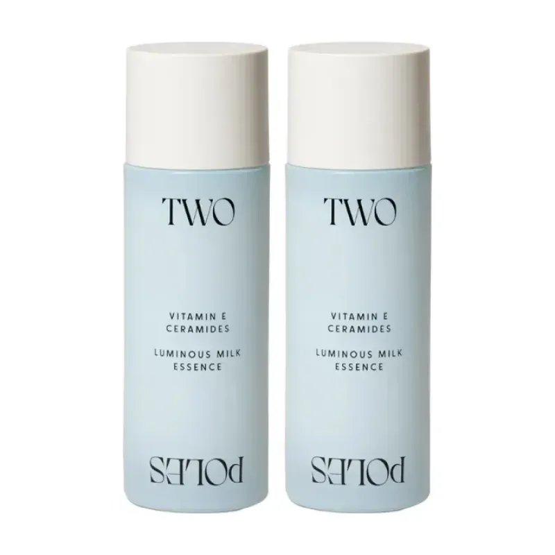 Two Poles Luminous Milk Essence Duplo, 2 x 80 ml | Farmacia Barata