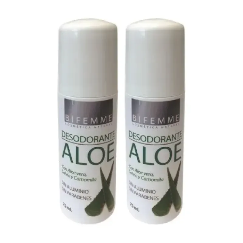 Ynsadiet Desodorante Aloe Vera Sin aluminio ni parabenes Duplo | Farmacia Barata