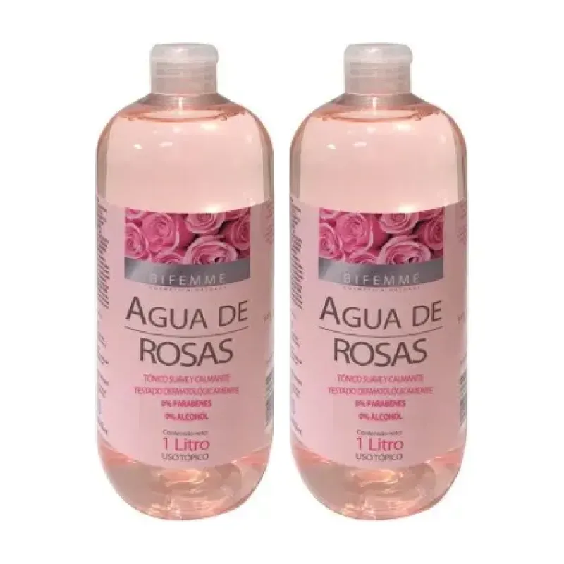 Ynsadiet Agua de Rosas Duplo, 2 x 1 litro | Farmacia Barata