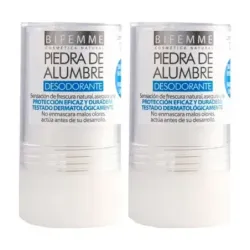 Ynsadiet Desodorante Alumbre Duplo, 2 x 120g.
