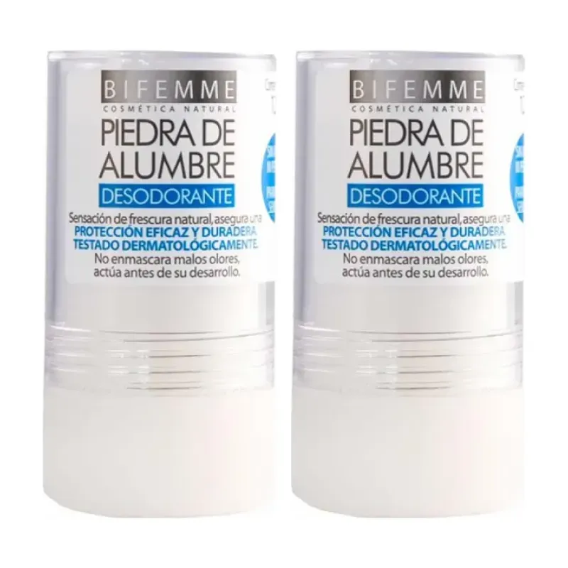 Ynsadiet Desodorante Alumbre Duplo, 2 x 120g. | Farmacia Barata Ynsadiet Desodorante Alumbre Duplo, 2 x 120g. | Farmacia Barata
