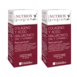 Ynsadiet Colágeno + Ácido Hialurónico Duplo, 2 x 30 cápsulas