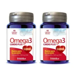 Ynsadiet Zentrum Cardio Plus Omega 3 Duplo, 2 x 60 cápsulas.