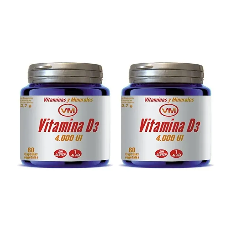 Ynsadiet Vitamina D3 Duplo, 2 x 60 cápsulas. | Farmacia Barata