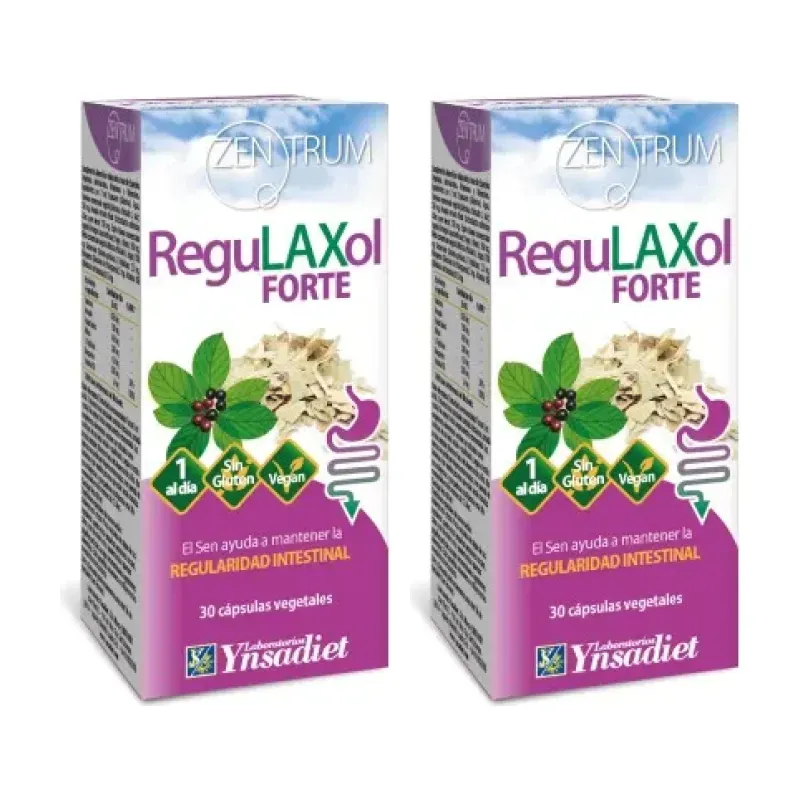 Ynsadiet Regulaxol Forte Duplo, 2 x 30 capsulas | Farmacia Barata