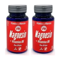 Ynsadiet Magnesio+Vitamina B6 Duplo, 2 x 60 comprimidos